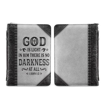 God Is Light 1 John 1 5 Personalized Women's Bible Covers - Jesus Bible Cover