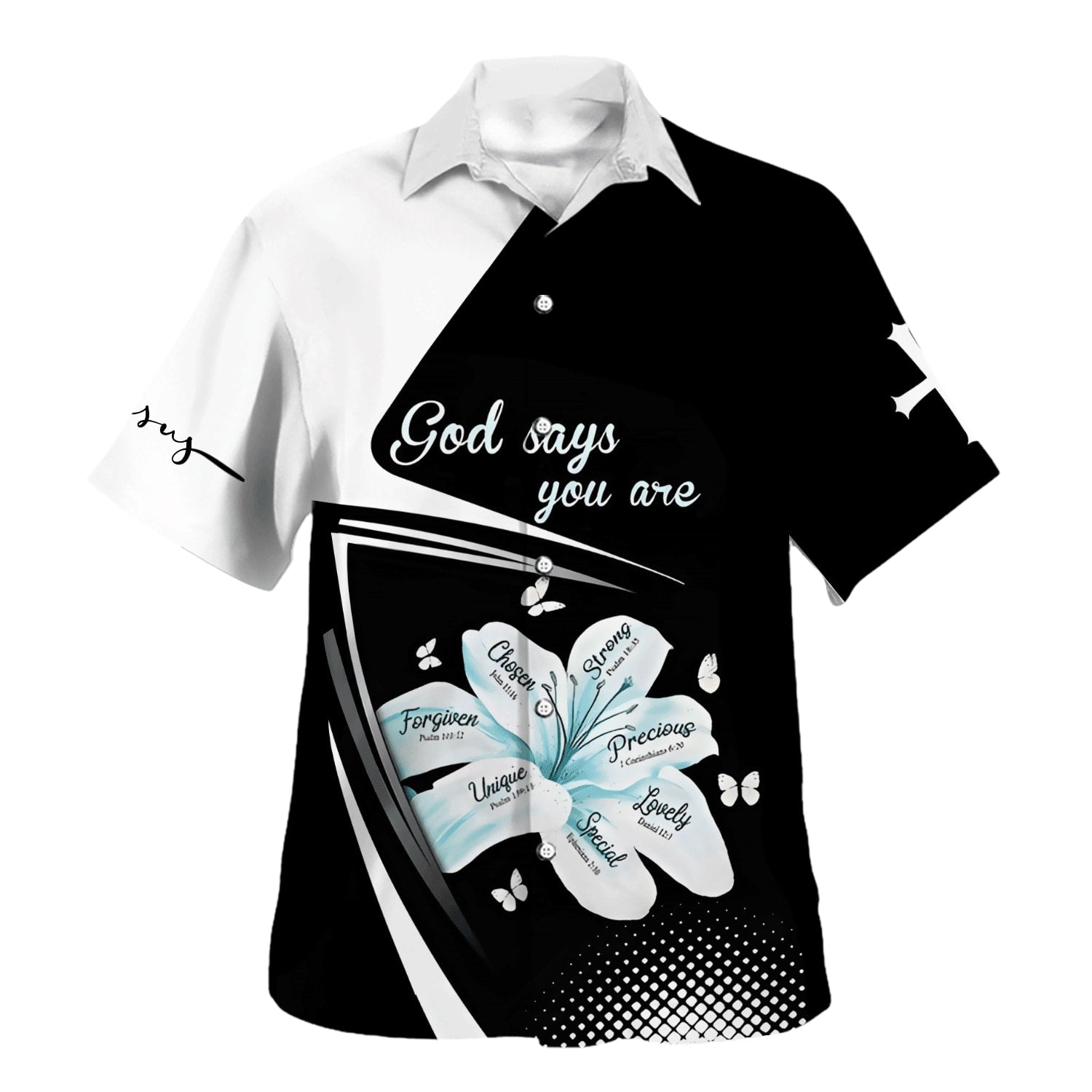 God Say You Are Amazing Grace Hawaiian Shirt For Men and Women - Faith inspired Hawaiian shirt