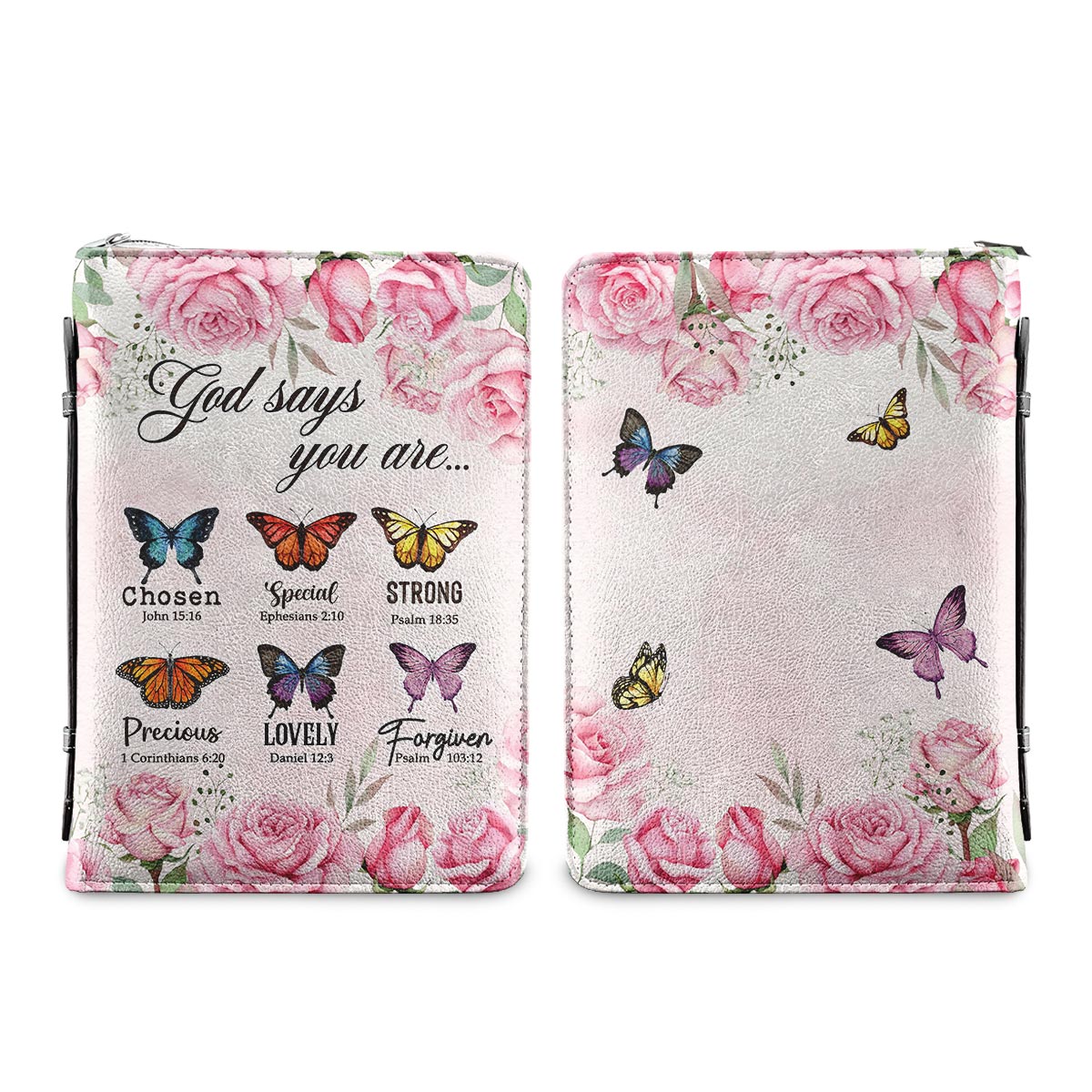 God Says You Are Personalized Women's Bible Covers - Jesus Bible Cover