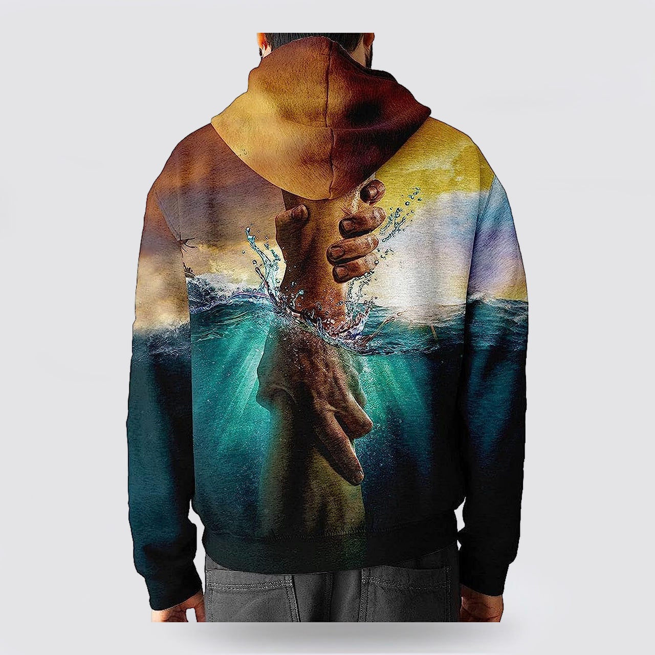 Hand Of God Way Marker 3d Hoodies For Women Men - Christian Apparel Hoodies