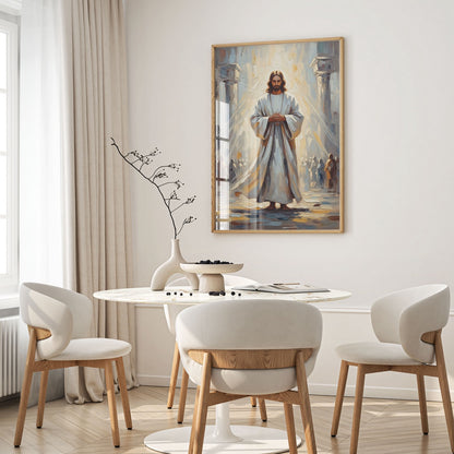 He Is Risen, Christian Canvas Wall Art, Christmas Gift Ideas, Christian Home Decor, Ciaocustom