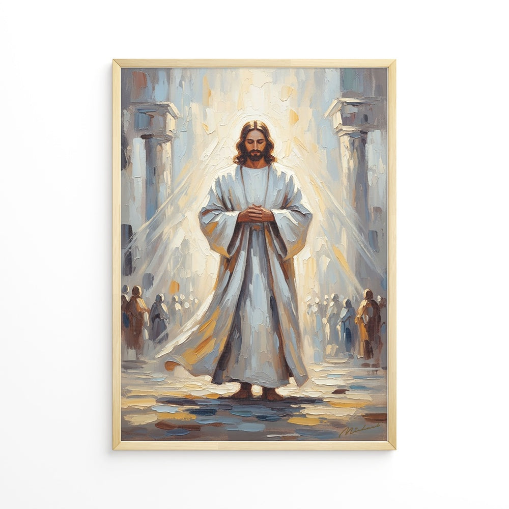 He Is Risen, Christian Canvas Wall Art, Christmas Gift Ideas, Christian Home Decor, Ciaocustom