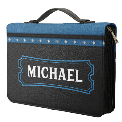 He Turns My Darkness Into Light 2 Samuel 22 29 Warrior Personalized Women's Bible Covers - Jesus Bible Cover