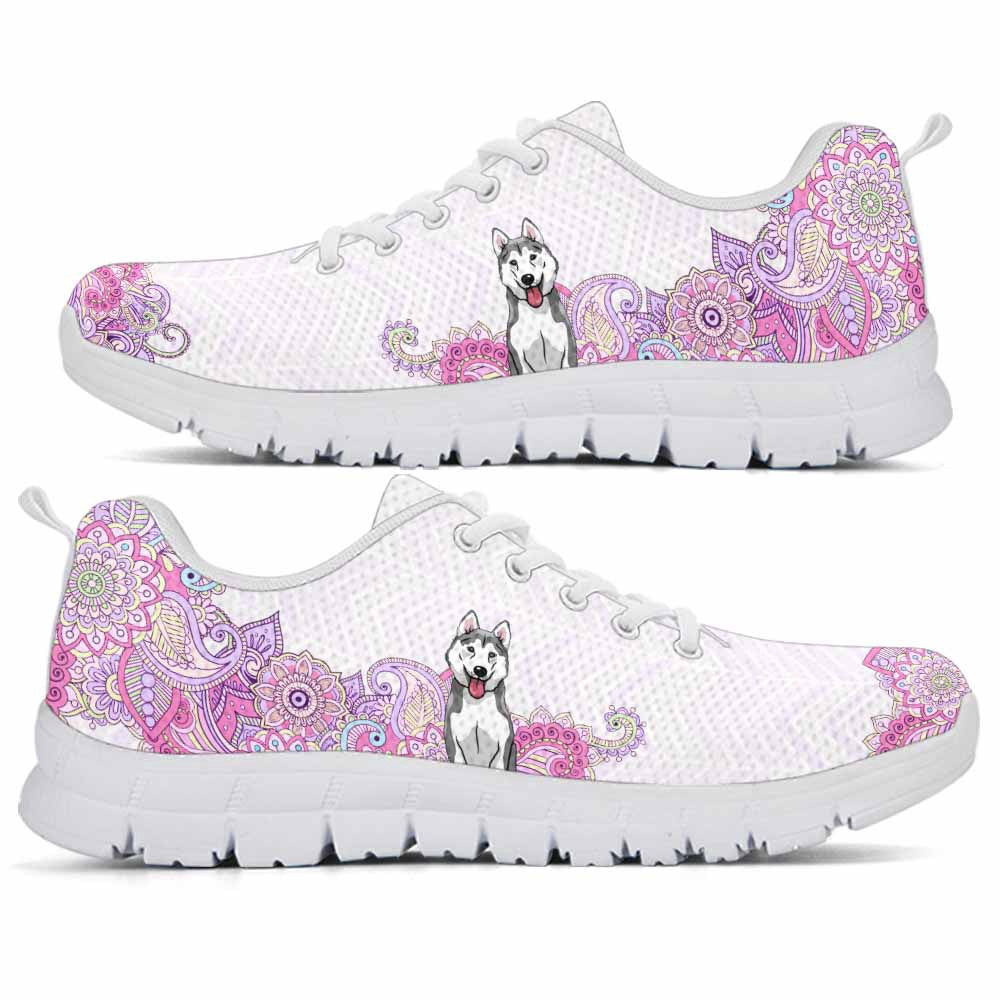 Husky Sneaker, Husky Dog Shoes For Men Women, Husky Shoes