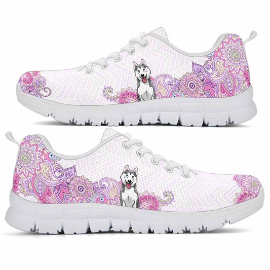 Husky Sneaker, Husky Dog Shoes For Men Women, Husky Shoes