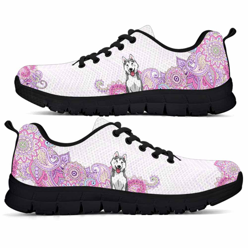Husky Sneaker, Husky Dog Shoes For Men Women, Husky Shoes