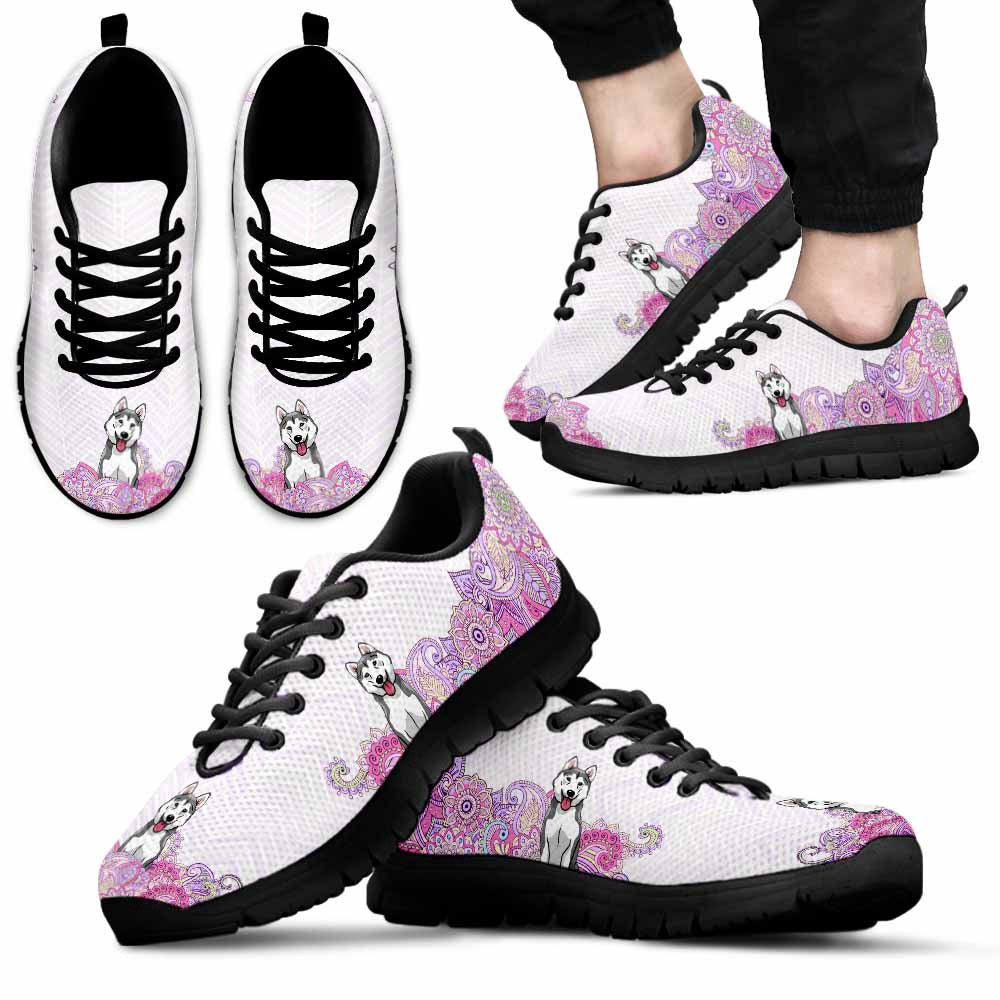 Husky Sneaker, Husky Dog Shoes For Men Women, Husky Shoes