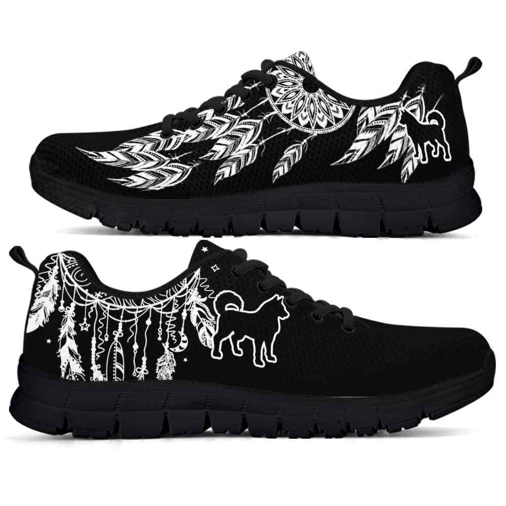 Husky Sneaker, Husky Dreamcatcher Sneakers Running Shoes Gift Women Men, Husky Shoes