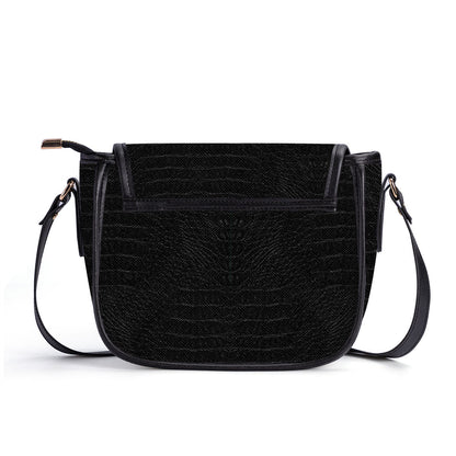 I Am A Child Of God Personalized Leather Saddle Bag - Religious Bags For Women