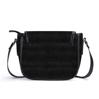 I Am Daughter Of God Personalized Leather Saddle Bag - Religious Bags For Women