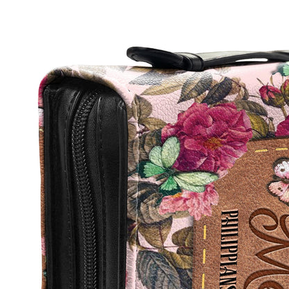 I Can Do All Things Through Christ Who Strengthens Me 1 Personalized Women's Bible Covers - Jesus Bible Cover