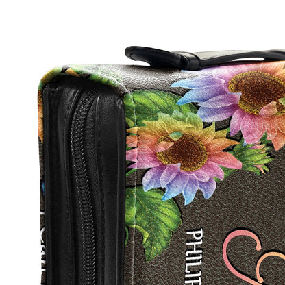 I Can Do All Things Through Christ Who Strengthens Me 5 Personalized Women's Bible Covers - Jesus Bible Cover