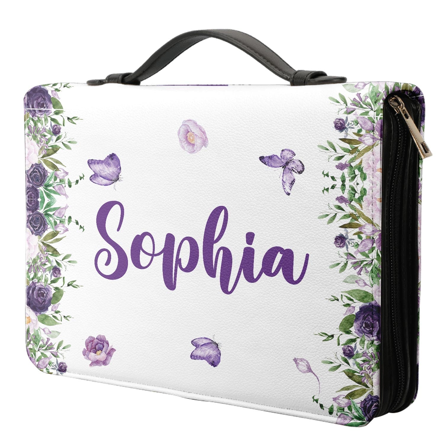 I Can Do All Things Through Christ Who Strengthens Me Personalized Women's Bible Covers - Jesus Bible Cover