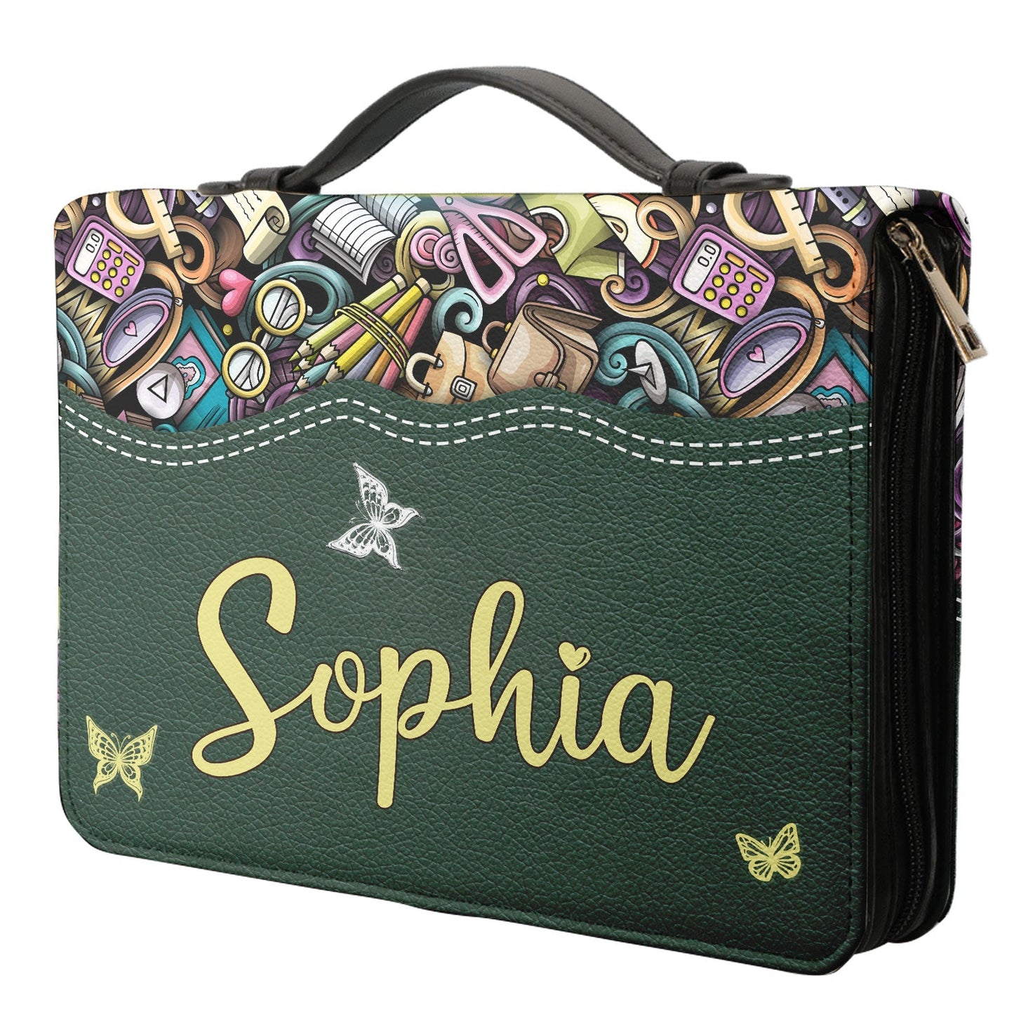 I Can Do All Things Through Christ Who Strengthens Me Philippians 4 13 School Personalized Bible Covers for Women