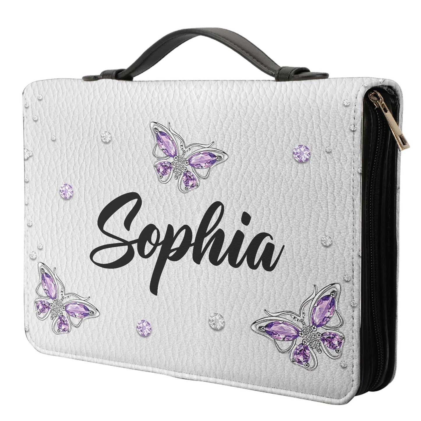 I Can Only Imagine Butterfly Personalized Bible Case - Jesus Bible Cover