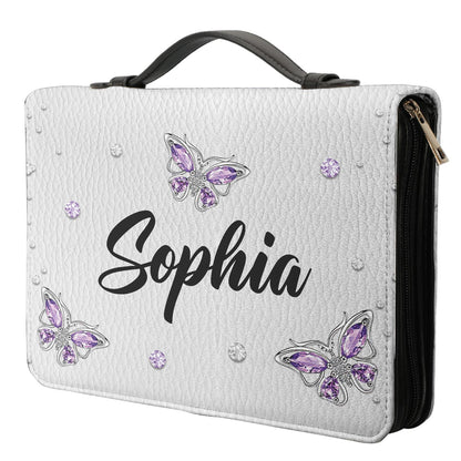 I Can Only Imagine Butterfly Personalized Bible Case - Jesus Bible Cover