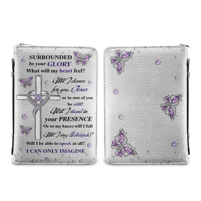 I Can Only Imagine Butterfly Personalized Bible Case - Jesus Bible Cover