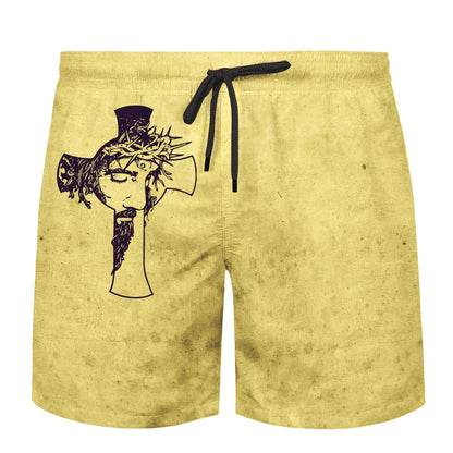 Jesus Crown Of Thorns There Is Power In The Name Of Jesus Hawaiian Shirt For Men and Women - Faith inspired Hawaiian shirt