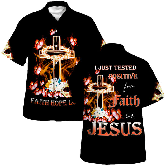 Jesus Faith Savior Believe God Hope Hawaiian Shirt For Men and Women - Faith inspired Hawaiian shirt