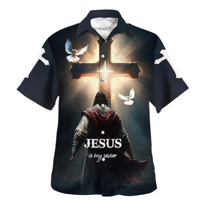 Jesus Go To Heaven Jesus Is My Savior Hawaiian Shirt For Men and Women - Faith inspired Hawaiian shirt