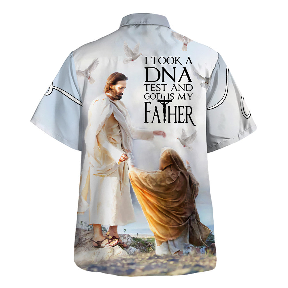 Jesus I Took A Dna Test And God Is My Father Hawaiian Shirt For Men and Women - Holy family Hawaiian shirt