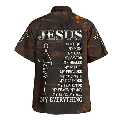 Jesus In The Boat Hawaiian Shirt For Men and Women - Holy family Hawaiian shirt