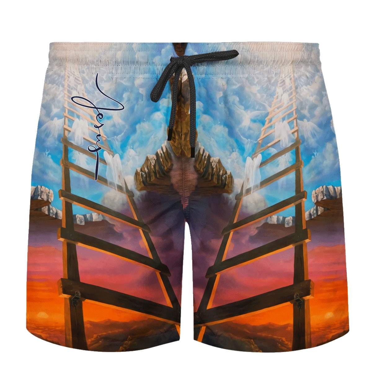 Jesus Is My Savior And The Lion King Hawaiian Shirt For Men And Women - Holy Family Hawaiian Shirt