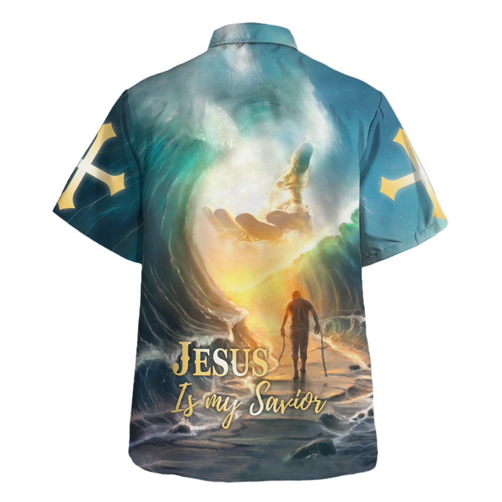 Jesus Is My Savior Hawaiian Shirt For Men And Women - Holy Family Hawaiian Shirt