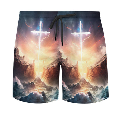 Jesus Is My Savior Jesus Walk Water Hawaiian Shirt For Men And Women - Holy Family Hawaiian Shirt