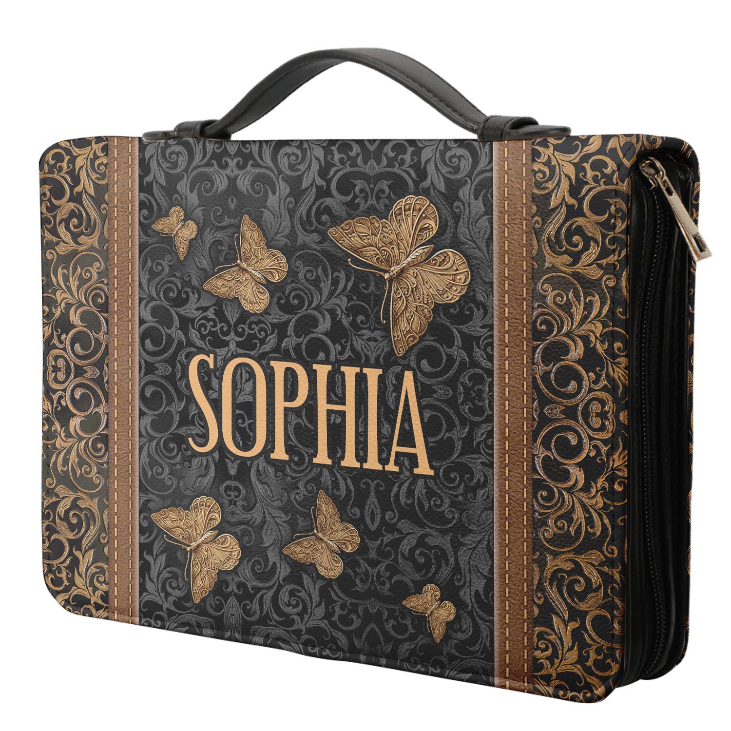 Jesus Is The Anchor Of My Soul Personalized Bible Cover - Christian Bible Covers For Women