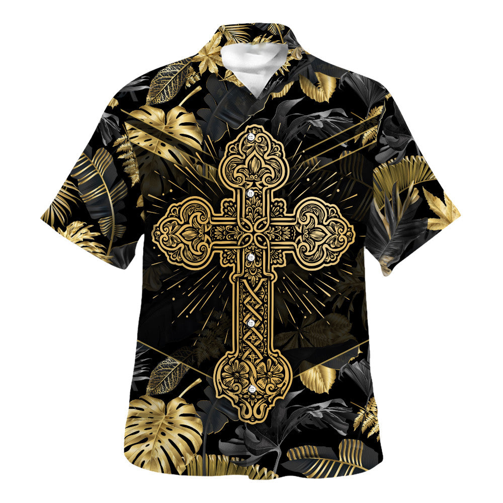 Jesus Is The True God Cross Hawaiian Shirt For Men And Women - Holy Family Hawaiian Shirt