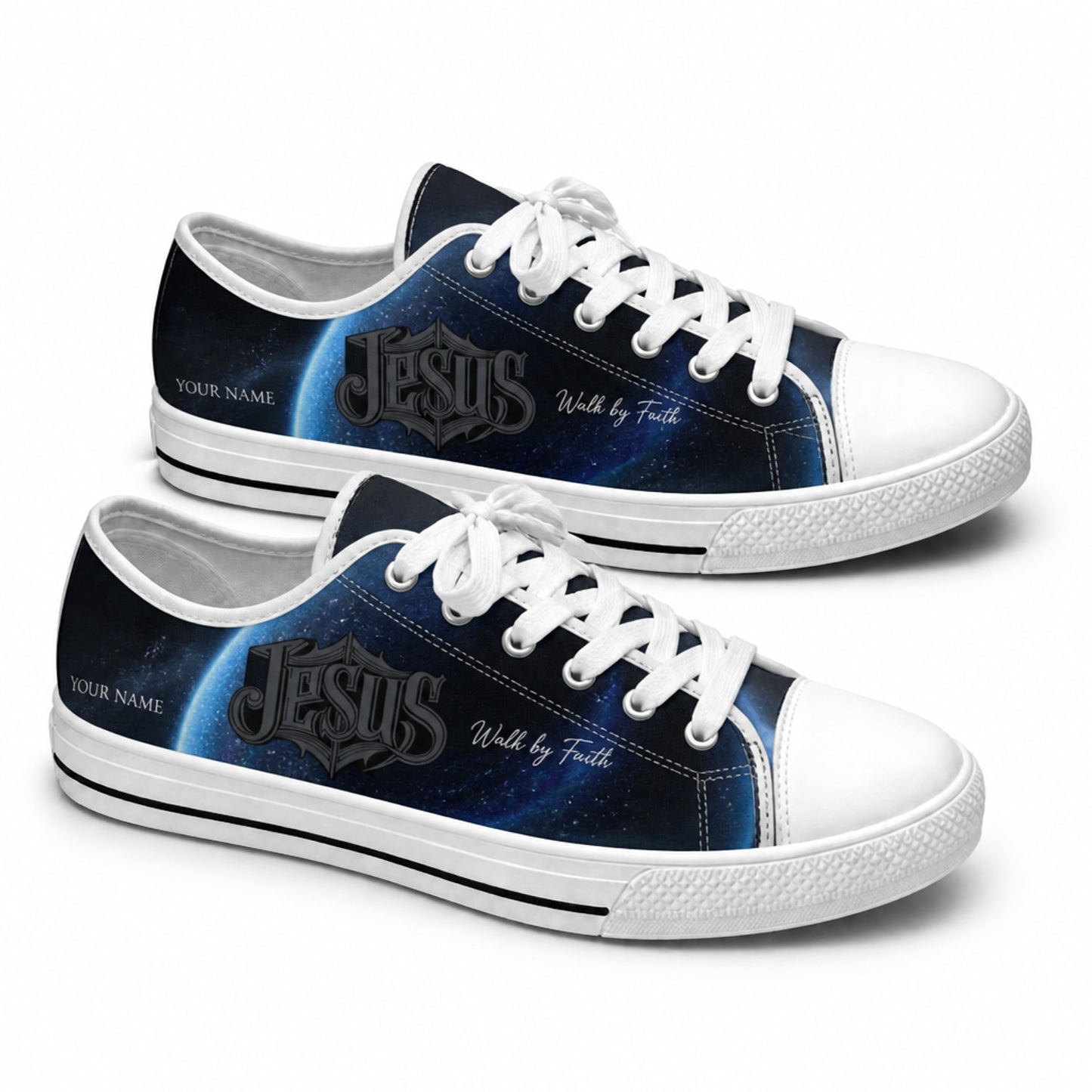 Jesus Shoes Graphic Low Top Shoes            