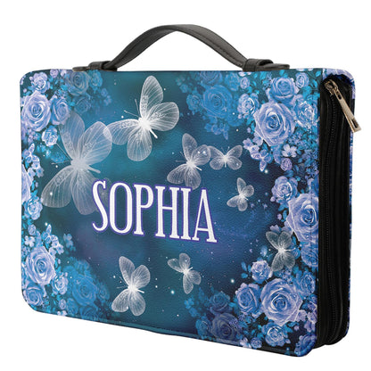 Jesus The Way The Truth The Life Personalized Bible Cover - Christian Bible Covers For Women