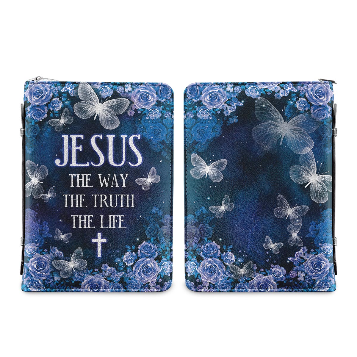 Jesus The Way The Truth The Life Personalized Bible Cover - Christian Bible Covers For Women