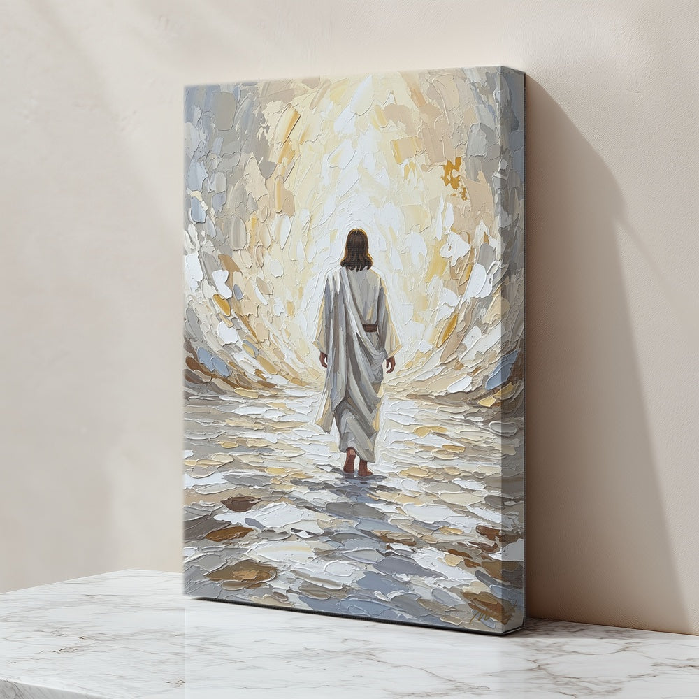 Jesus Walking on Water VIII, Christian Canvas Wall Art, Christmas Gift Ideas, Christian Home Decor, Ciaocustom