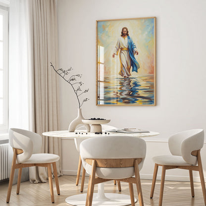 Jesus Walking on Water XII, Christian Canvas Wall Art, Christmas Gift Ideas, Christian Home Decor, Ciaocustom