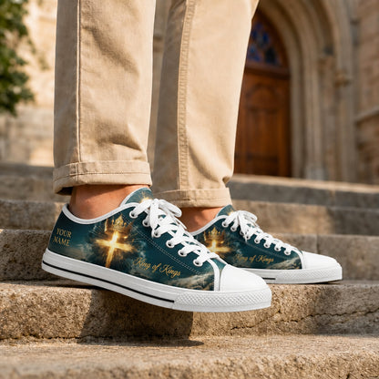 King Of Kings Cross Classic Personalized Low Top Shoes Life style  