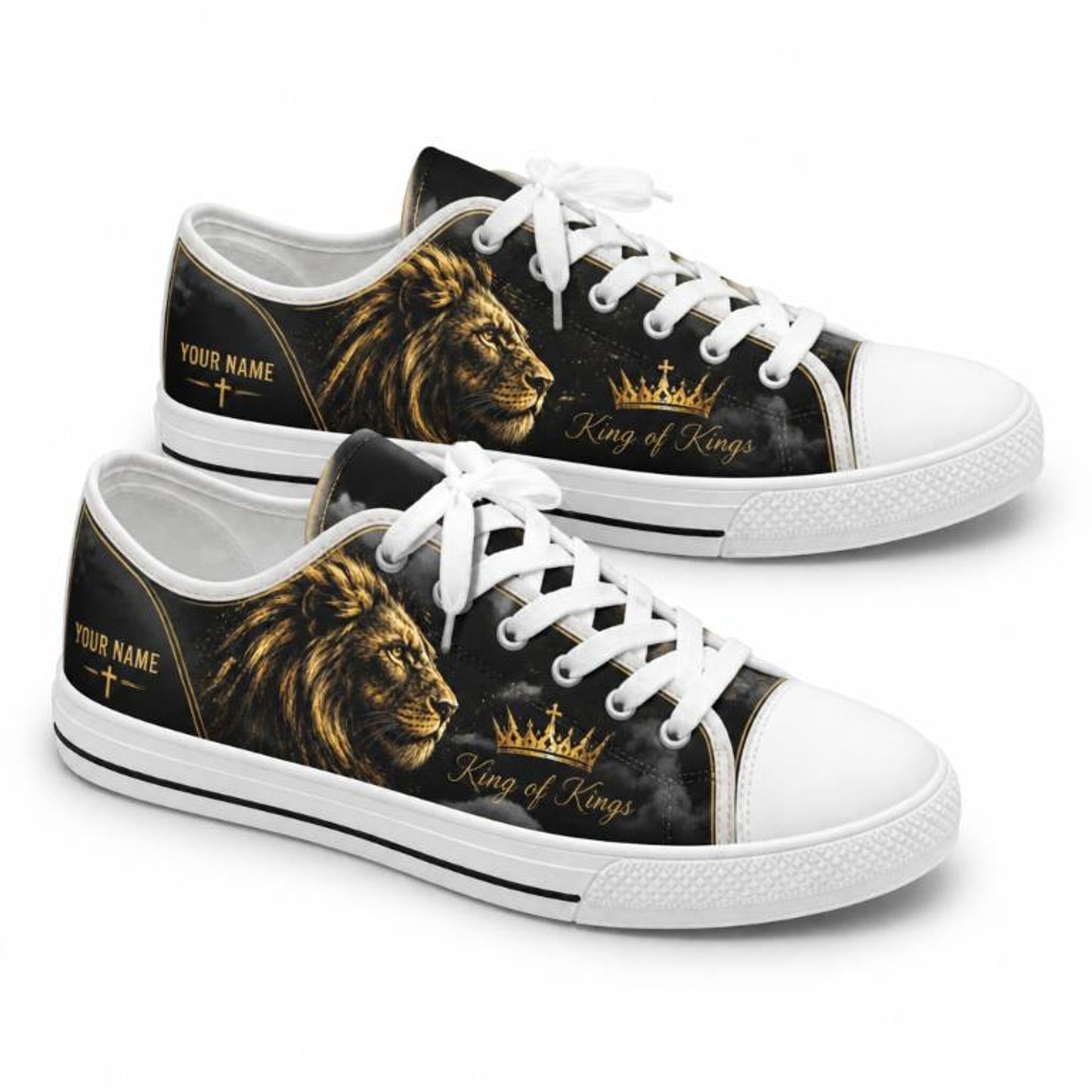 King Of Kings Lion Classic Low Top Shoes        