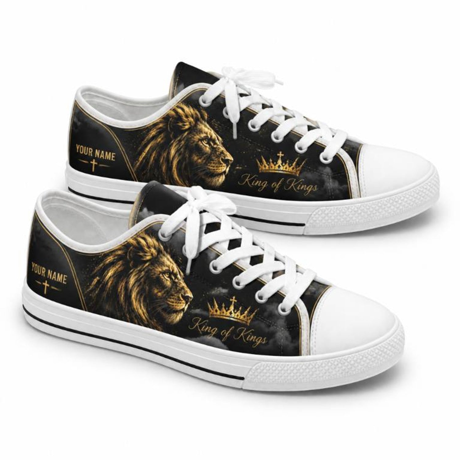 King Of Kings Lion Classic Low Top Shoes        