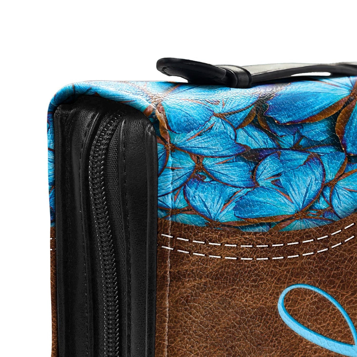 Let Your Faith Be Bigger Than Your Fear Personalized Bible Cover - Christian Bible Covers For Women