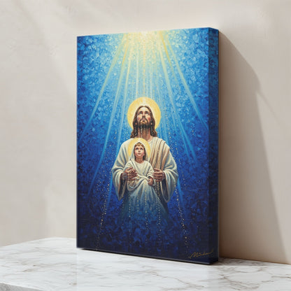 Let the Children Come, Christian Canvas Wall Art, Christmas Gift Ideas, Christian Home Decor, Ciaocustom