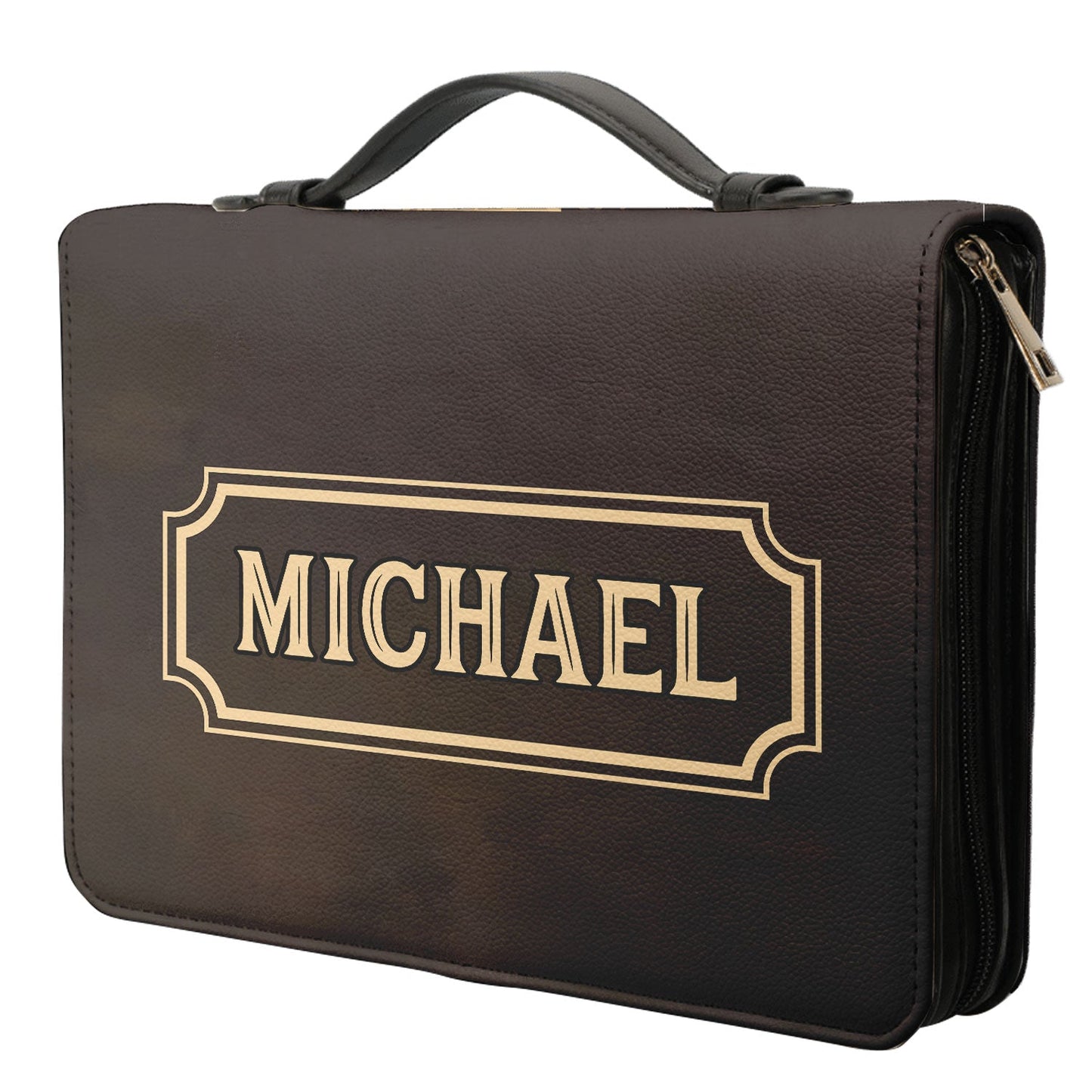 Man Of God 1 Timothy 6 11 Lion Warrior Personalized Bible Cover - Christian Bible Covers For Women