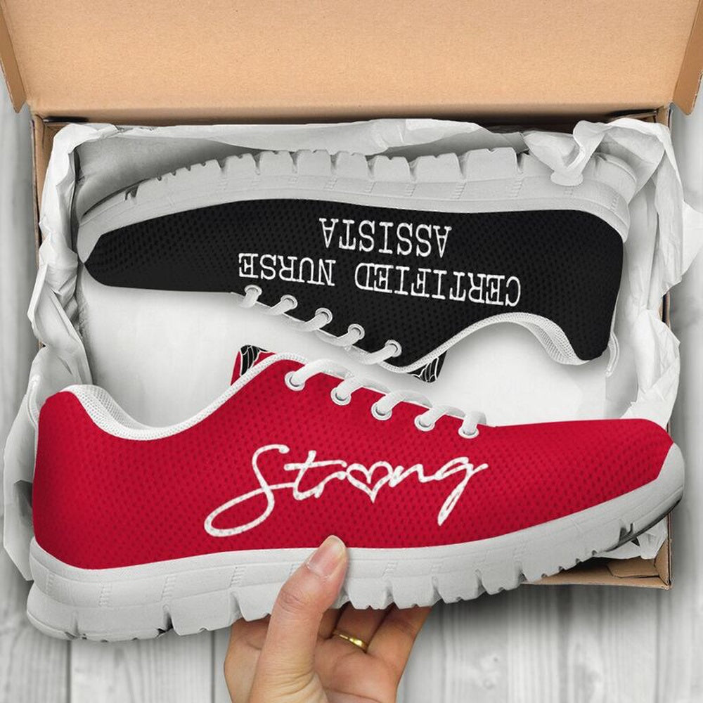 Nurse Sneaker, Certified Nurse Assista Strong Sneakers, Best Shoes For Nurses