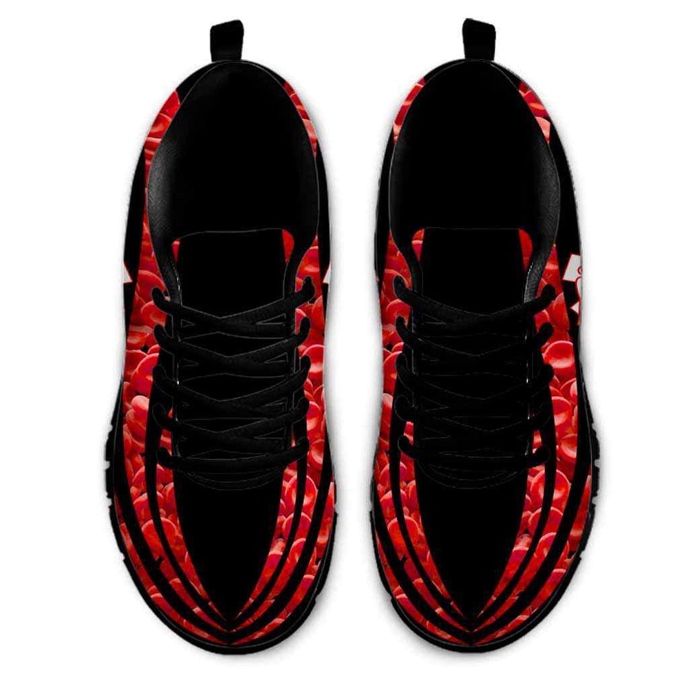 Nurse Sneaker, Med Tech Microscope Hematology Line Sneakers, Best Shoes For Nurses