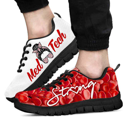 Nurse Sneaker, Med Tech Red Girl White Sneakers, Best Shoes For Nurses