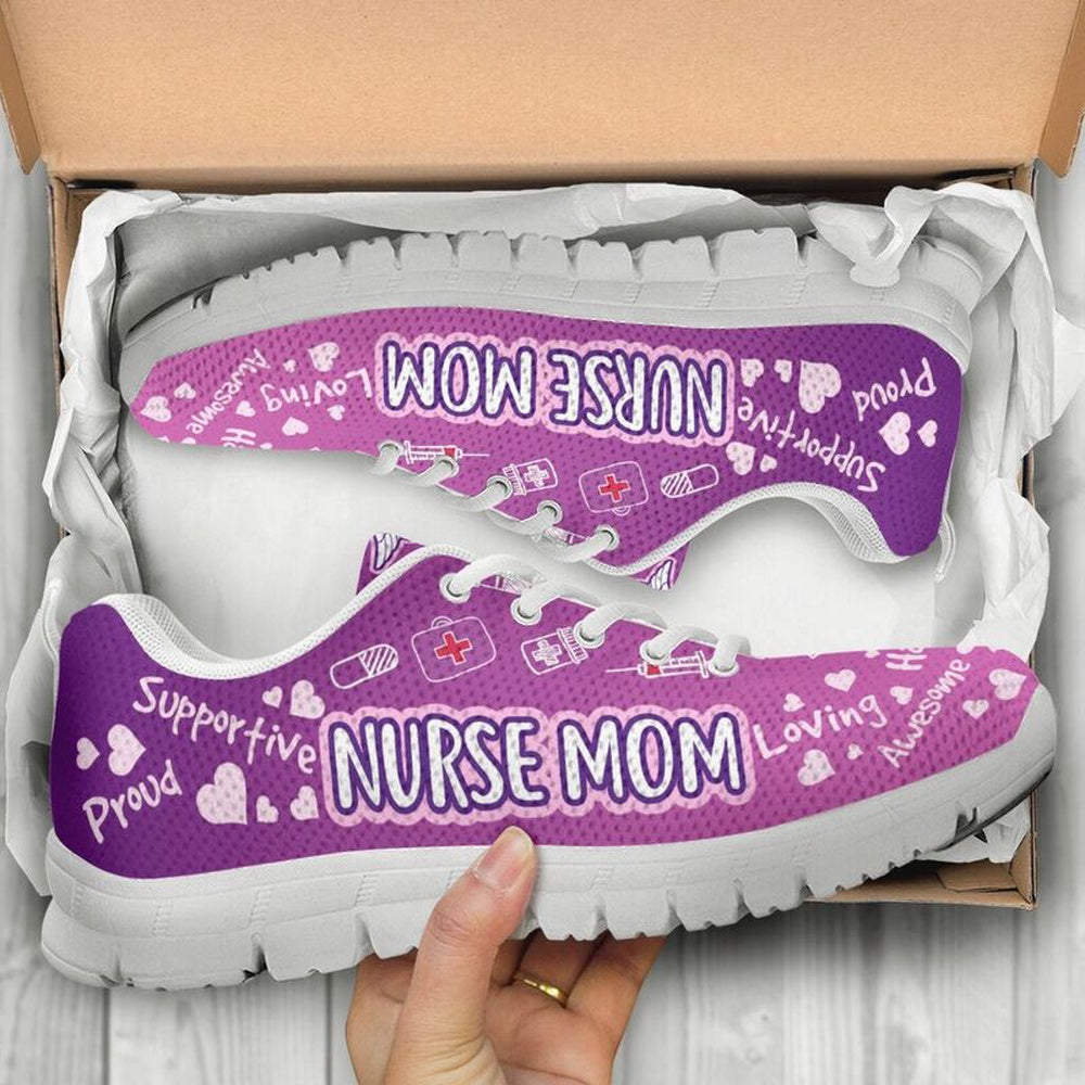 Nurse Sneaker, Nurse Mom Sneakers Shoes, Best Shoes For Nurses