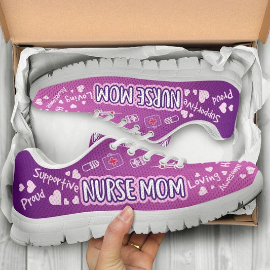 Nurse Sneaker, Nurse Mom Sneakers Shoes, Best Shoes For Nurses