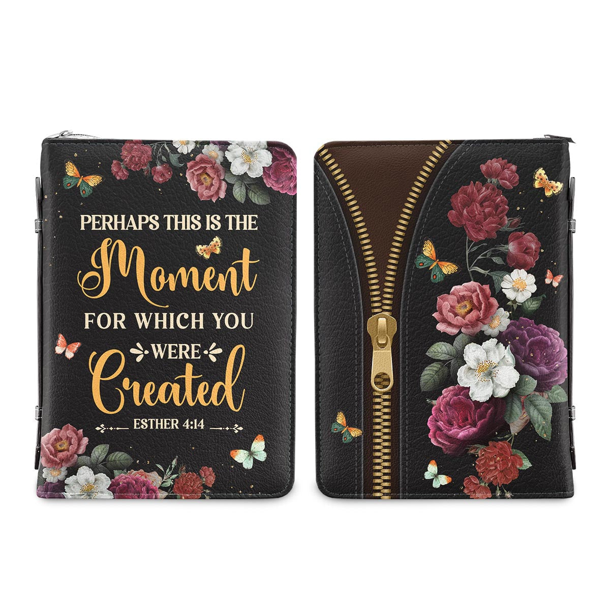 Perhaps This Is The Moment For Which You Were Created Esther 4 14 Personalized Bible Cover
