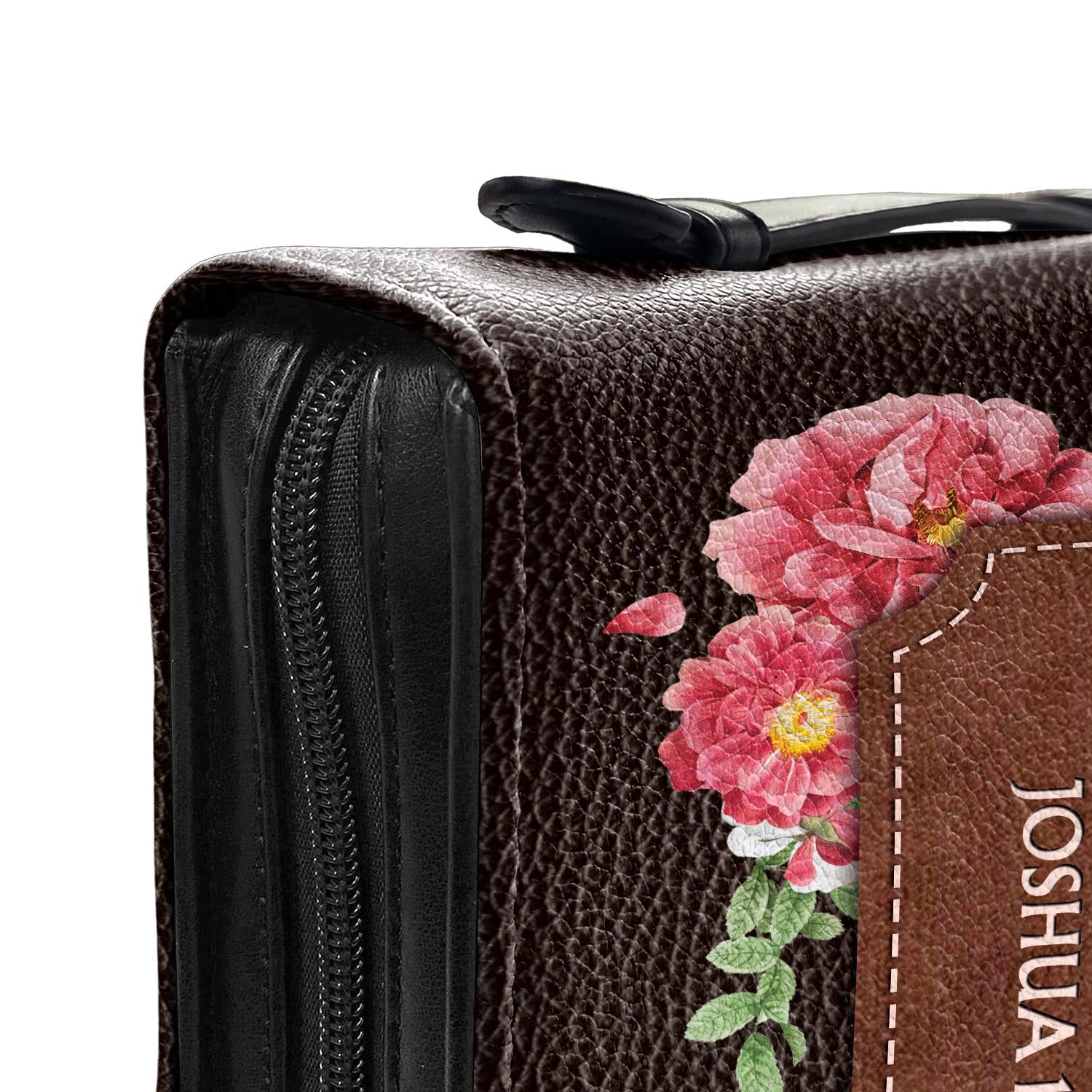  Personalized Bible Cover - Be Strong And Courageous Joshua 1 9 Hummingbird Vintage Flower Bible Cover for Christians