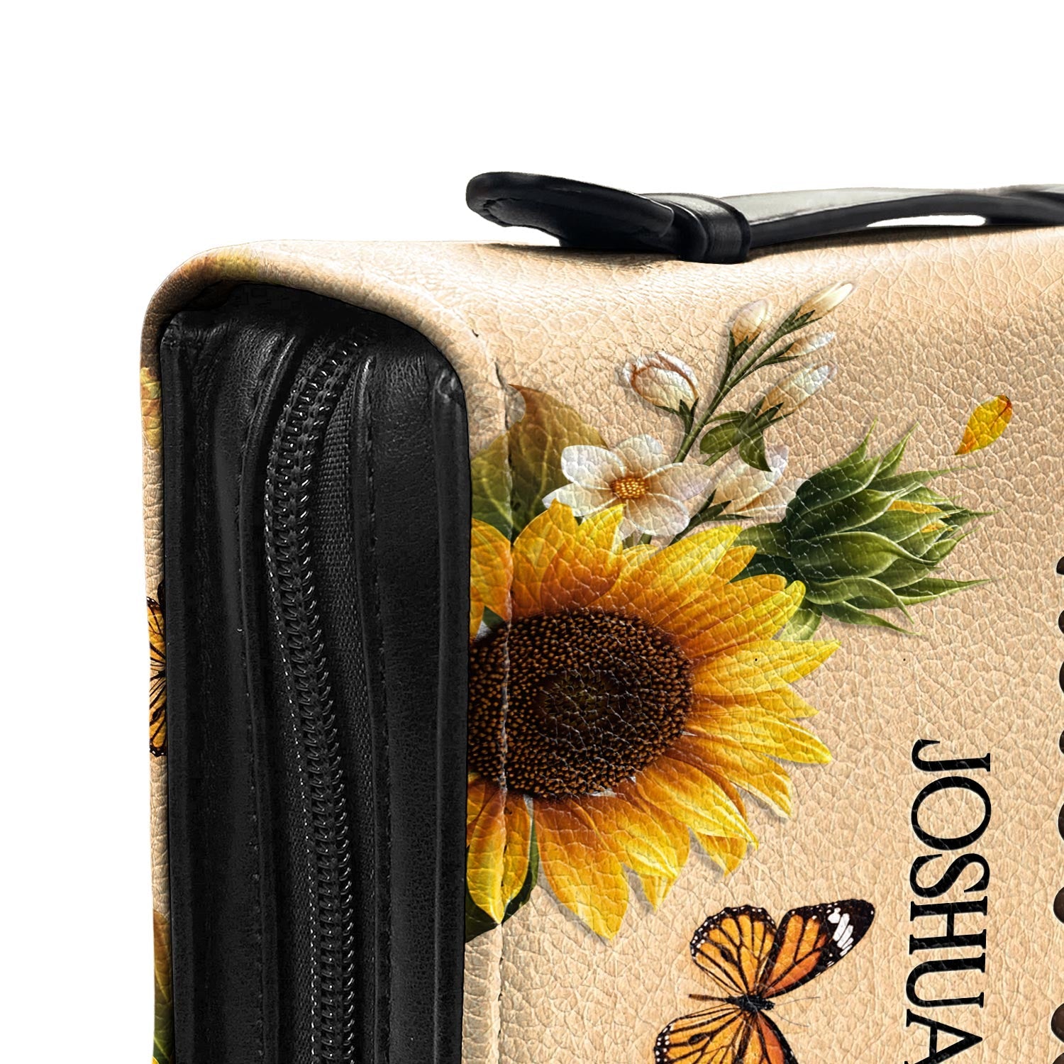  Personalized Bible Cover - Be Strong Be Brave Be Fearless You Are Never Alone Joshua 1 9 Bible Cover for Christians